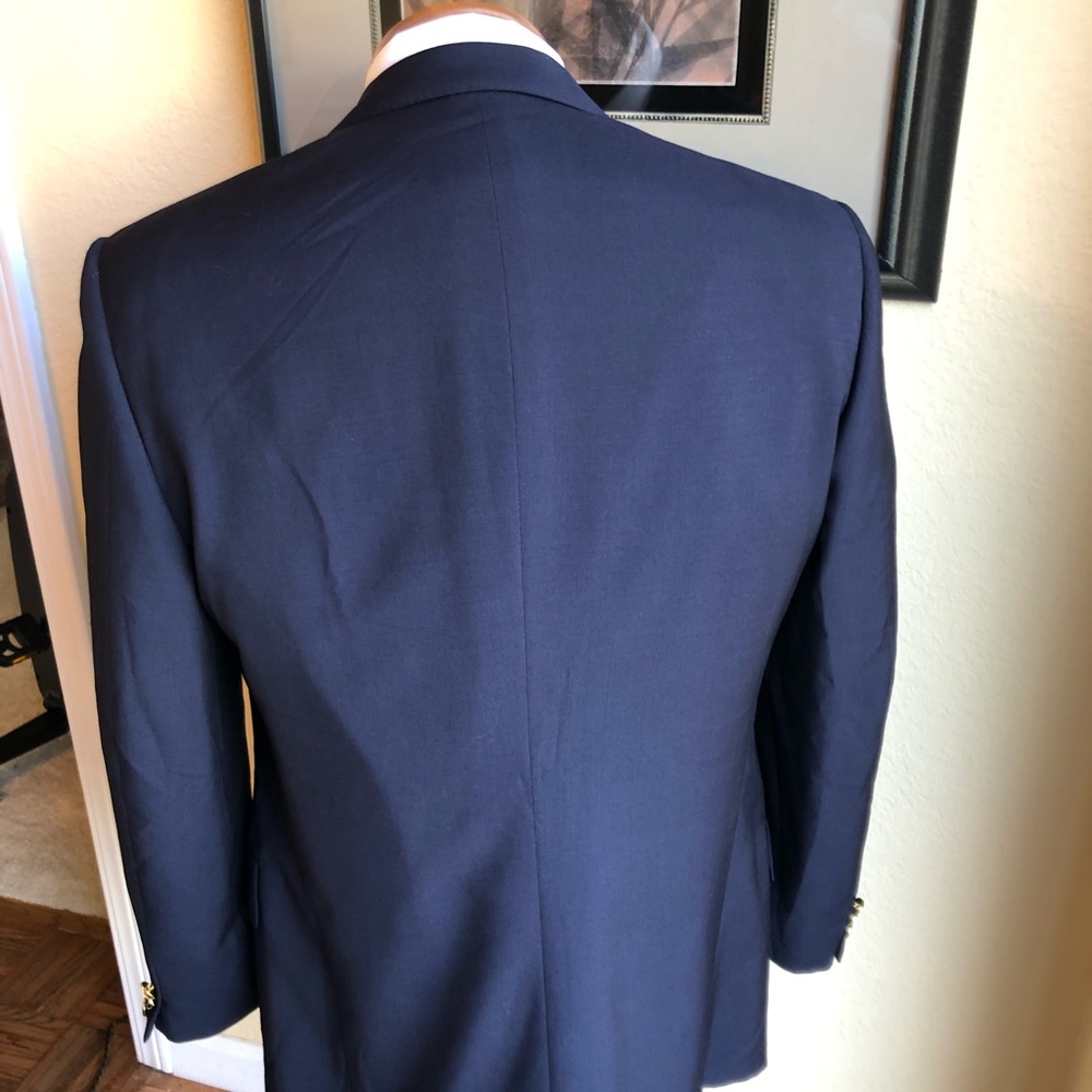 Antonio Baldan Italian Wool 2 Button Blazer Size 40R - Picture 9 of 15